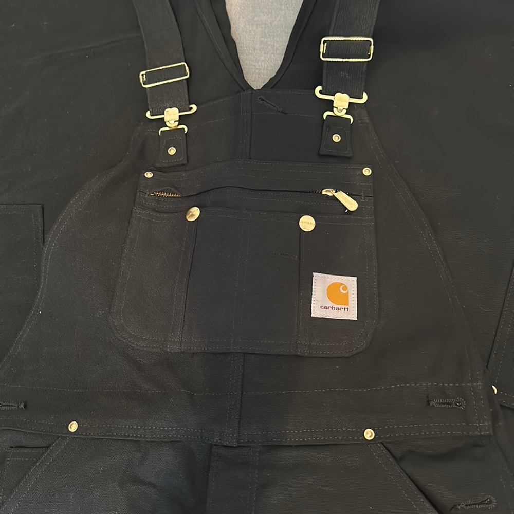 Carhartt Bib Overalls 34x34